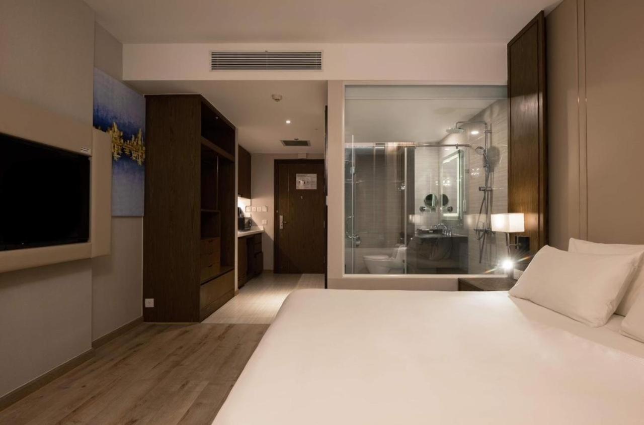 Panorama Sky Blue Nha Trang Aparthotel Exterior foto