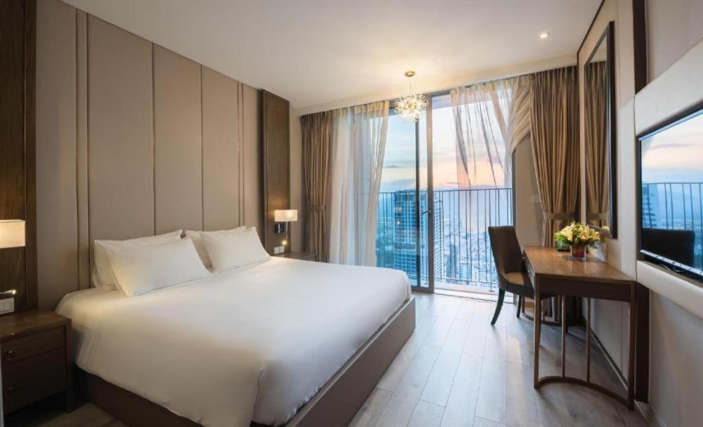 Panorama Sky Blue Nha Trang Aparthotel Exterior foto