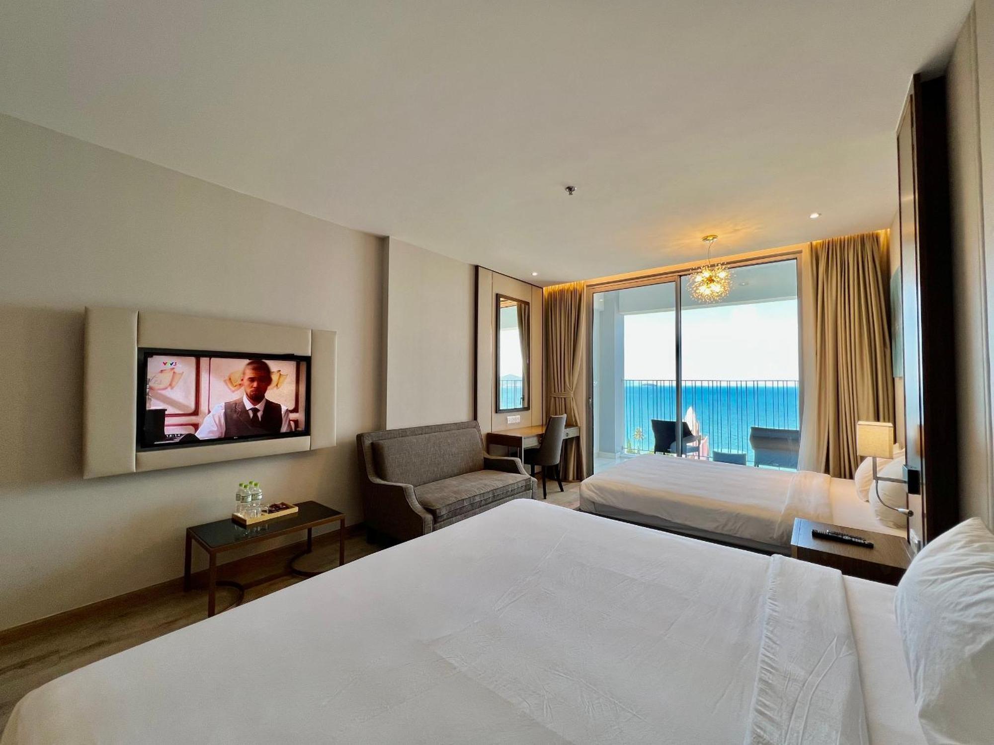 Panorama Sky Blue Nha Trang Aparthotel Exterior foto