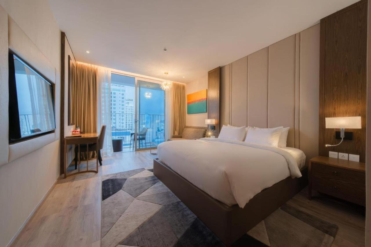 Panorama Sky Blue Nha Trang Aparthotel Exterior foto